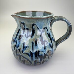 Nedware Hand Crafted Studio Art Pottery Pitcher